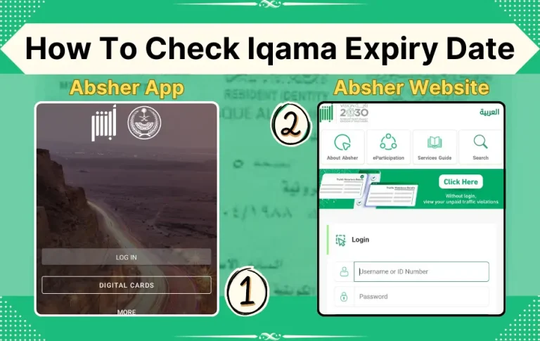 How to check Iqama Expiry Date Online – Easy & Secret Methods